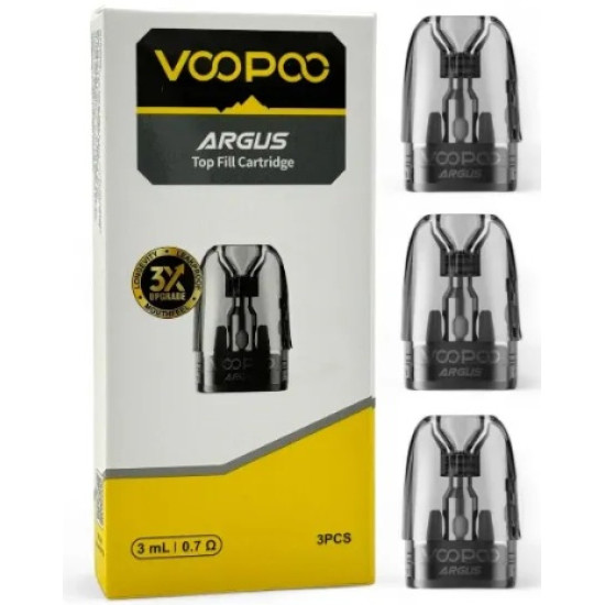 VOOPOO Argus Top-Fill V2 Kartuş Pod Coil 0.7ohm Kartuş VOOPOO Argus Top-Fill V2 Kartuş Pod Coil 0.7ohm Kartuş