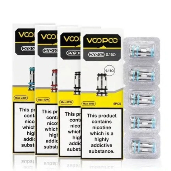 VOOPOO PnP-X Coil 0.15ohm (5'li) VOOPOO PnP-X Coil 0.15ohm (5'li)