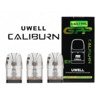 Uwell Caliburn GPP Coil GPP/G3/G4 Uyumlu Kartuş/Coil 3'lü (0.4ohm / 0.6ohm / 0.9ohm/1.2ohm)