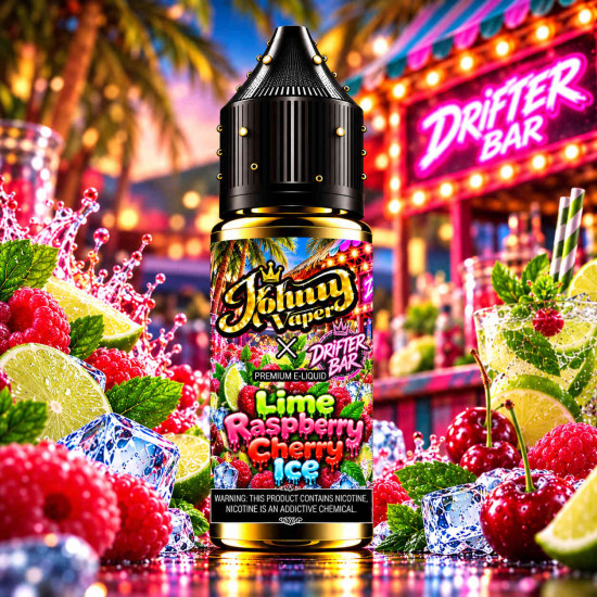 Lime Rasperry Cherry Drifter Bar - 30ml Lime Rasperry Cherry Drifter Bar - 30ml
