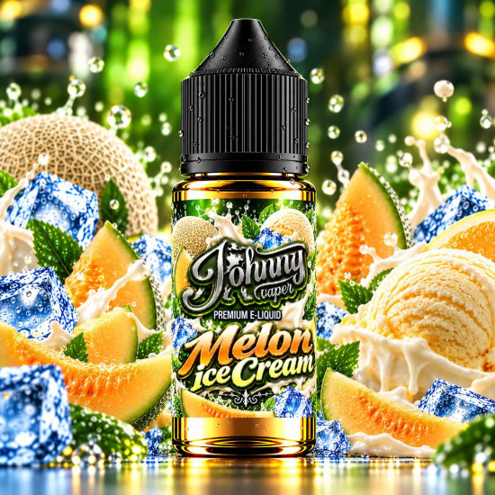 Melon Ice Cream - Salt - 30ml